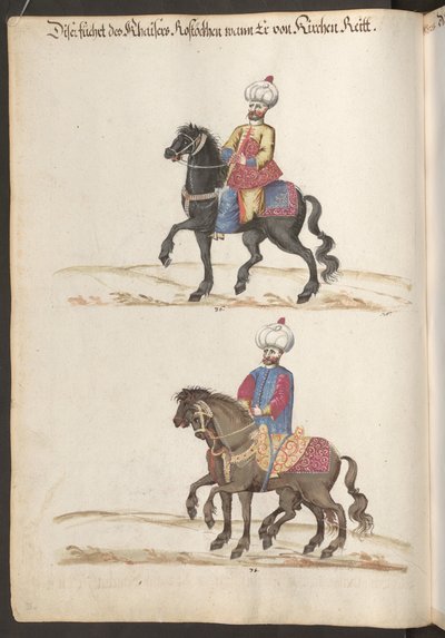 The court of the sultan by Erich Lessing