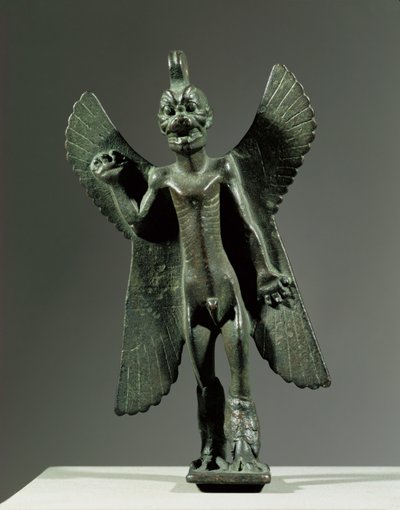 The Demon-God Pazuzu, an Akkadian-Sumerian Evil by Erich Lessing