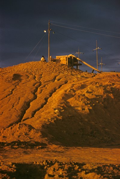 Tin mine on the Jos Plateau, Nigeria, Africa by Erich Lessing