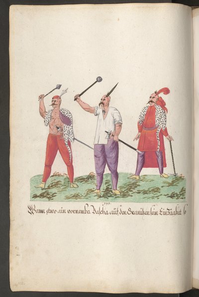 Turkish Soldiers Showing Self-Inflicted Injuries Incurred in Honour of a Pasha by Erich Lessing