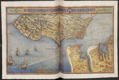 Two full pages: map by Erich Lessing