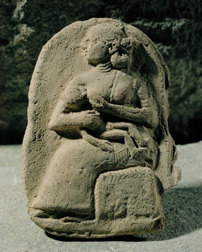Woman Nursing Her Child by Erich Lessing