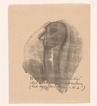 Caricature of a Literary Figure (Idealists II and Further Notes) by Erich Wichmann