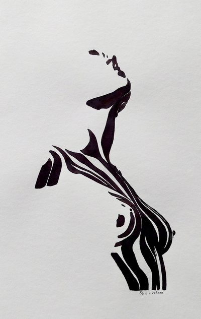 Elegant Feminine Form by Erik Van Velzen