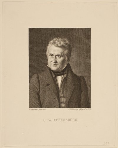 C. W. Eckersberg by Erling Eckersberg