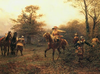 The Boscobel Oak by Ernest (after) Crofts