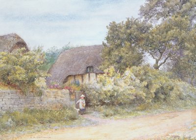 A Gloucestershire Cottage by Ernest Albert Chadwick
