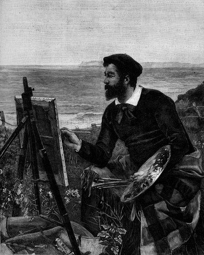Portrait of the Painter Ulysse Boutin (1838-1883) by Ernest Ange Duez
