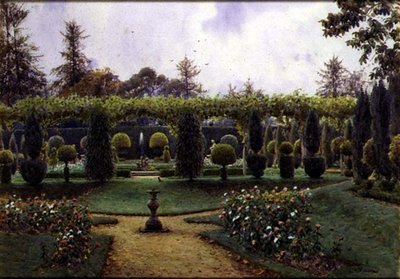 Grey Day, Brockenhurst, Hampshire by Ernest Arthur Rowe