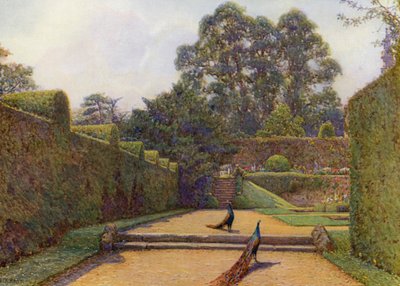 Penshurst Place, Kent by Ernest Arthur Rowe