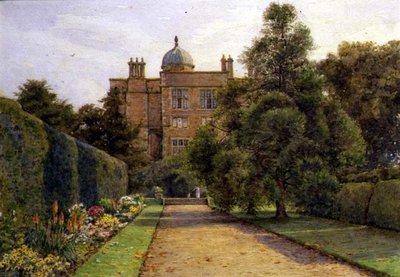 The Long Border, Doddington Hall, Nether Stowey, Somerset by Ernest Arthur Rowe