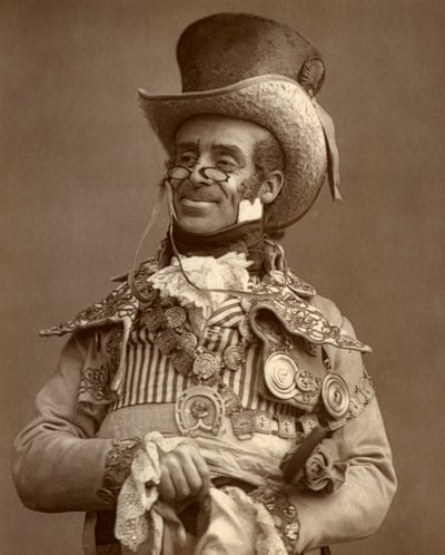 Arthur Roberts, British actor, comedian and music hall entertainer, 1888 by Ernest Barraud