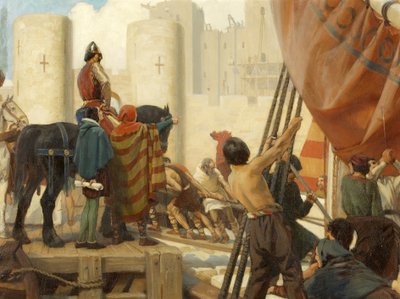 Robert, Earl of Gloucester, building the Great Keep of Bristol Castle in 1116 by Ernest Board
