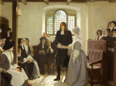 The Marriage of William Penn and Hannah Callowhill by Ernest Board
