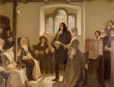 The Marriage of William Penn and Hannah Callowhill at the Friends