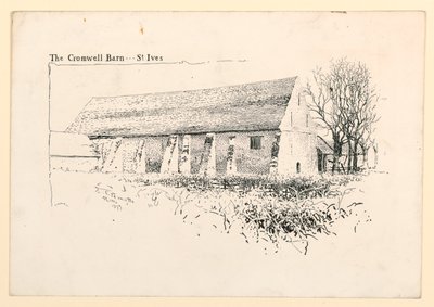 The Cromwell Barn, St. Ives by Ernest Clifford Peixotto