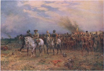 Cromwell at Marston Moor by Ernest Crofts