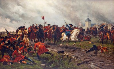 William III of England at the Battle of the Boyne by Ernest Crofts