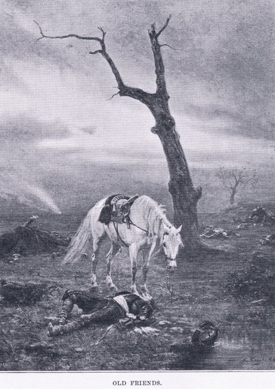 Old friends, from The Magazine of Art 1893, Cassell and Company by Ernest Crofts