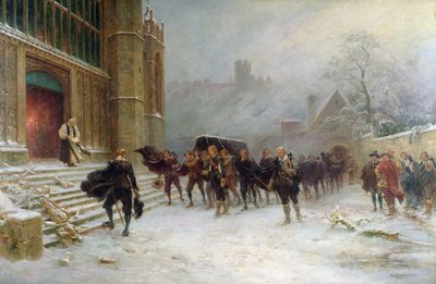 The Funeral of King Charles I - St. George