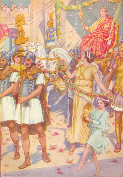 His progress was as that of a king, c1912 by Ernest Dudley Heath