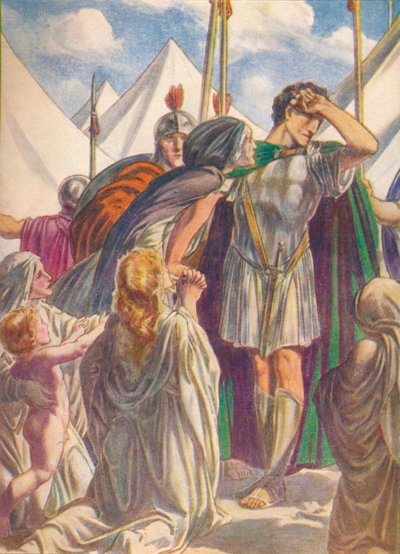 O my mother, thou hast saved Rome, but thou hast lost thy son, c.1912 by Ernest Dudley Heath