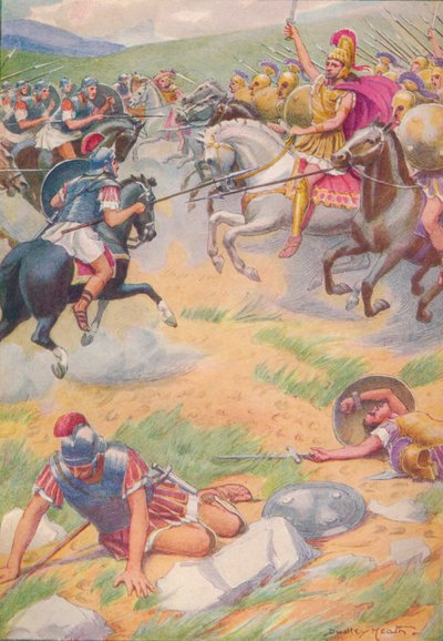 The Armour of Pyrrhus Was Richer and More Beautiful Than That of His Soldiers by Ernest Dudley Heath