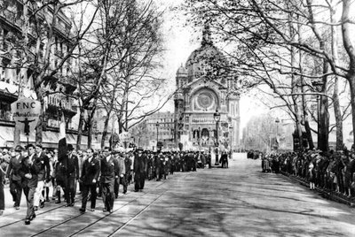 Commemorating Joan of Arc at the Church of St Augustin, Paris, 1931 by Ernest Flammarion