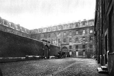 Courtyard of Saint Lazare women