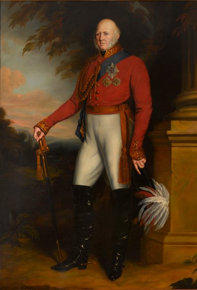 Portrait of H.R.H. Adolphus Frederick, Duke of Cambridge (1774-1850) by Ernest Gustave Girardot