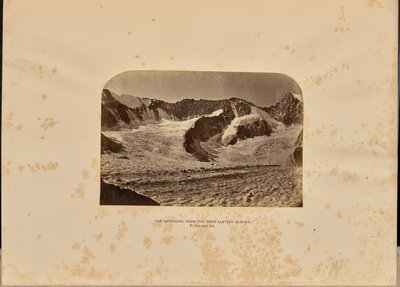 The Nesthorn from the Ober Aletsch Glacier by Ernest H. Edwards