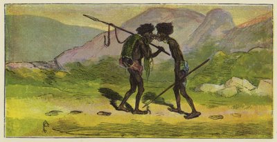 Ashanti Greeting by Ernest Henry Griset