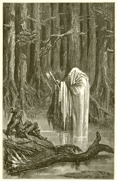 Mercury and the Woodman by Ernest Henry Griset