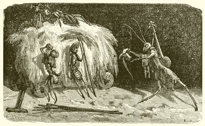 The Ants and the Grasshopper by Ernest Henry Griset