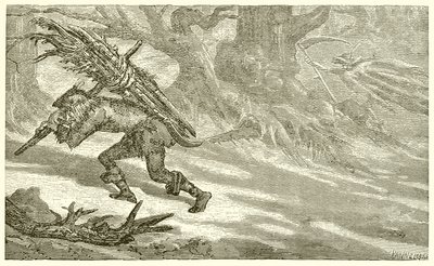 The Old Man and Death by Ernest Henry Griset