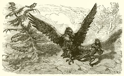 The Sparrow and the Hare by Ernest Henry Griset