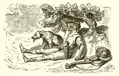 The Wind and the Sun by Ernest Henry Griset