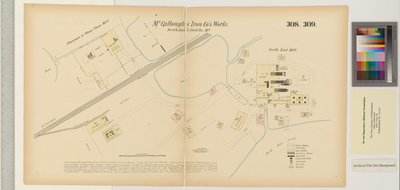 McCulloughs Iron Co., Northeast Creek, Maryland, Hexamer General Surveys by Ernest Hexamer