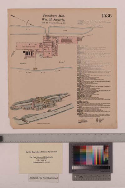 Providence Mill, Fair Hill, Maryland, Hexamer General Surveys by Ernest Hexamer