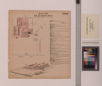 Record Mill, Elkton, Maryland, Hexamer General Surveys by Ernest Hexamer