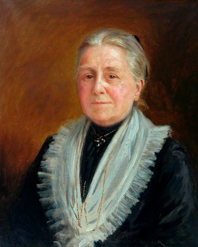 Mrs Mary Anna Foster by Ernest Higgins Rigg