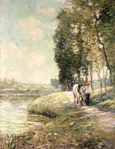 Country Road to Spuyten, Duyvil, New York by Ernest Lawson
