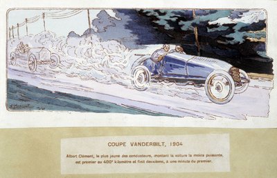 Racing: The Vanderbilt Cup in 1904 by Ernest Montaut