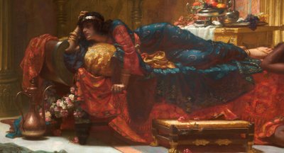 Vashti Deposed by Ernest Normand