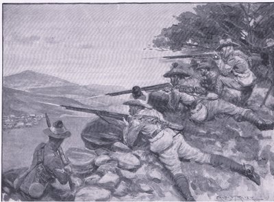 Giving Them a Chance, from After Pretoria: The Guerilla War by Ernest Prater