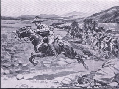 The capture of the bodyguard: Lieut Bateman