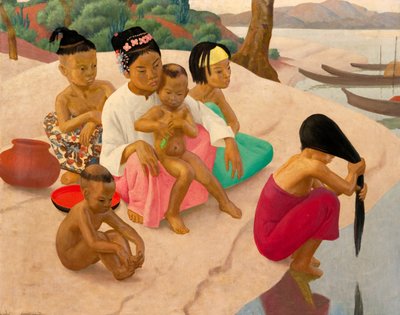On the Banks of the Irawaddy by Ernest Procter