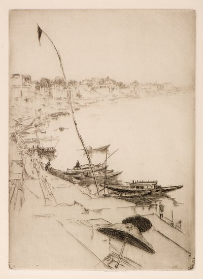 The Prayer Flag, 20th century by Ernest Stephen Lumsden