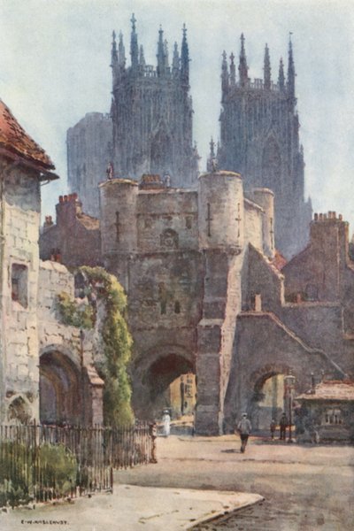 Bootham Bar by Ernest William Haslehust