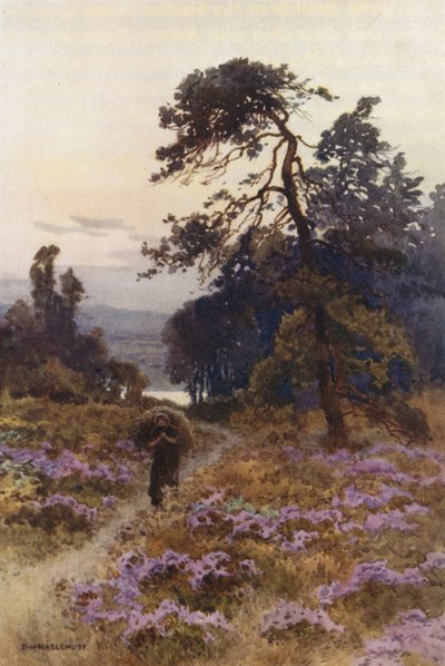 Harlow Moor, Harrogate by Ernest William Haslehust